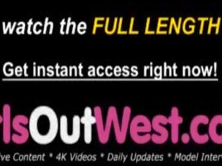 Girlsoutwest - cao busty đồng tính nữ babes quái trên các đi văng