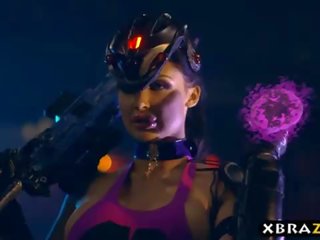 Overwatch xxx パロディ ファック ととも​​に superhero アレッタ 海洋