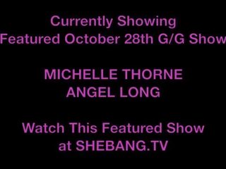 Shebang.tv - มิเชล thorne & นางฟ้า ยาว บ้าน ฮาร์ดคอร์ วีดีโอ