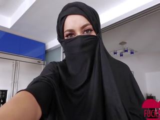Busty Arabic Teen Violates Her Religion