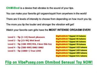 Dark Hair Titty Milf Needs More VIBEPUSSY.com Ohmibod Vibration to Strong Orgasm