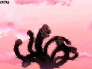 Lascive anime rides malaki phallus